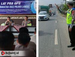 Polres Lampung Selatan Gelar Operasi Zebra Krakatau 2022 Selama 14 Hari