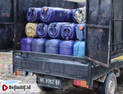 Membawa 37 Jerigen (1.221 Liter) Solar Subsudi Nelayan Diamankan