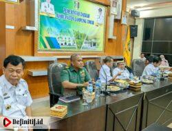 Bupati Lamtim M Dawam Rahardjo Mengikuti Rakornas Pengendalian Inflasi Tahun 2022 Via Zoom Meeting