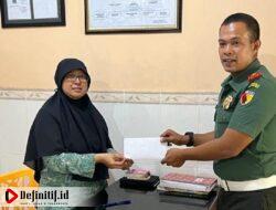 Peduli Sosial, Mayor Corp Polisi Militer (CPM) Adrian Nasution Berikan Bantuan Uang Tunai dan Nasi Kotak Bagi Penghuni Yayasan Al-Hasan Jambangan