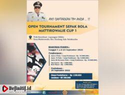 Berhadiah Total Puluhan Juta, Turnamen Sepak Bola Mattirowalie Cup I 2022 Segera Digelar, Ayo Daftarkan Tim Anda