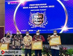 Lagi, Kemenkumham Raih 2 BKN Award Tahun 2022