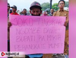 Aksi Demo Aparat Desa Perjuangkan Siltap, Mendapat Intimidasi dari Oknum Camat dan Beberapa Oknum Kades