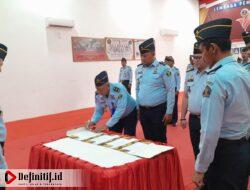 Ikrar Bersama Netralitas Pemilu dan Pemilihan 2024, Petugas Lapas Kalianda Tanda Tangani Fakta Integritas Netral