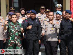 Kompak, Jajaran TNI dan Polri di Madiun Berikan Surprise di HUT Brimob ke-77