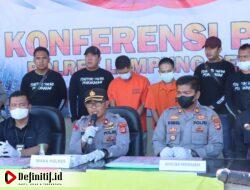 Pelaku Rampas Setoran Brizzy Di Bakauheni Dibekuk Tekab 308 Polres Lamsel