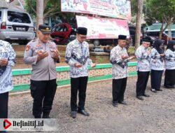 Kapolsek Sidomulyo Teteskan Air Mata Saat Ucapkan Selamat Hari Guru