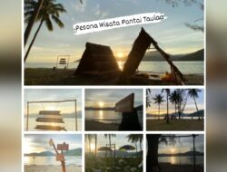 Hebatnya Mahasiswa KKN-T UNG Tahun 2022, Sulap Pantai Taulaa jadi Wisata Keren