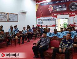 Jelang Persiapan WBBM, Tim Inspektorat Jenderal Beri Penguatan Kepada Petugas Lapas Kalianda
