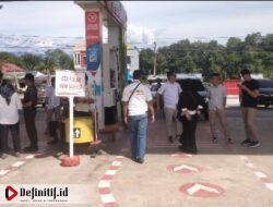 Lakukan Pengawasan BBM Bersubsidi, Dinas DP2KUKM Luwu Utara Sidak Sejumlah SPBU