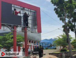 CSR Routelink, Pemkab Lamsel Melalui Dinas Kominfo Bangun Videotron di GWH Kalianda