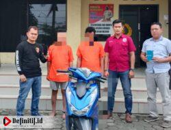 Tim Tekab 308 Presisi Polsek Penengahan Berhasil Amankan Dua Pemuda Tersangka Pencuri Hp