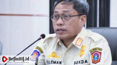 Kembali Dapat Sertifikat Sebanyak 7.100 Tanah untuk Masyarakat, Sekda Suleman Ucapkan Terima Kasih ke BPN