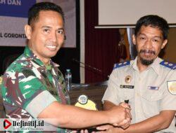 Danrem 133/NW Diwakili Kasilog Hadiri Fullday Sosialisasi Pencegahan dan penanganan Kasus Pertanahan Tahun 2023