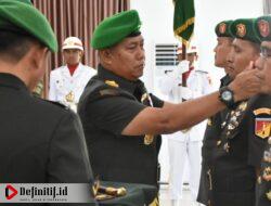 Danrem 133/NW Pimpin Acara Tradisi Satuan Penerimaan Jabatan Kasrem dan Sertijab Dandim 1304/Gorontalo