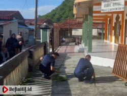 Sambut Ramadhan, Polresta Gorontalo Kota dan Jajaran Kerja Bakti Bersihkan Masjid