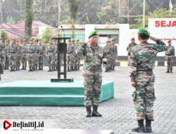 Danrem 133/NW Pimpin Upacara 17-an Bulan Maret 2023