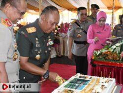 Danrem 133/NW Hadiri Upacara HUT Polda Gorontalo ke-20 Tahun 2023