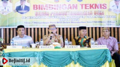 Bupati Thariq Minta BPD dan Kades Tidak Saling Menjatuhkan