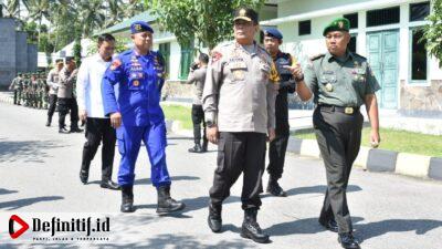Kapolda Gorontalo bersama PJU Silaturahim ke Makorem 133/NW