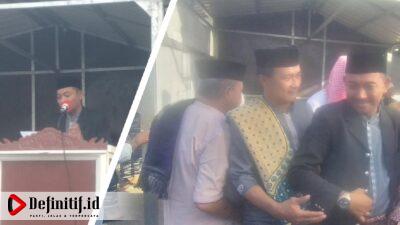 Dua Jamaah Bontoramba Gowa Laksanaan Sholat Idul Fitri di Pelataran Pabrik Roti Jordan