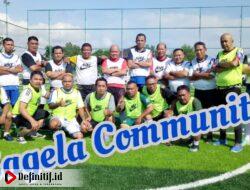 Cetak 6 Gol, Kompol Lesman Katili Jadi Bintang Lapangan di Laga Persahabatan Futsal Sagela Community
