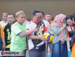 Turnamen Volly Ball Bupati Ceria Cup di Gorut Diharapkan Lahirkan Atlet-atlet Profesional
