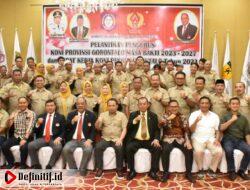 Danrem 133/NW Diwakili Kasrem, Hadiri Acara Pelantikan Pengurus KONI Prov. Gorontalo Masa Bakti 2023-2027