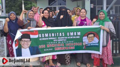 Dideklarasikan sebagai Calon Presiden 2024, Muhaimin Iskandar Dirindukan Emak-emak untuk Datang di Gorontalo