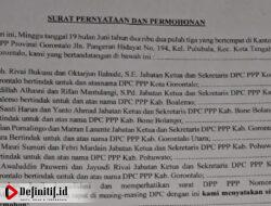 Dampak Kritikan Meys Terus Berlanjut, Kali Ini Ketua dan Sekertaris PPP Gorontalo Mohon Nelson Tidak Hengkang