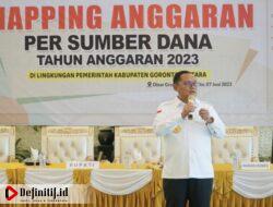 Pemkab Gorut Gelar Mapping Anggaran Per Sumber Dana Tahun Anggaran 2023