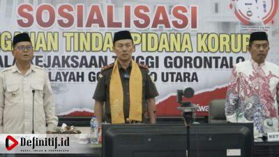 Bupati Thariq Terima Kunker Kajati Gorontalo Terkait Sosialisasi Pencegahan Tipikor