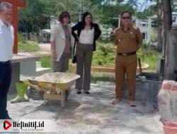 Tinjau Langsung Pekerjaan Stadion Catur, Thariq Modanggu: Ini Satu-satunya di Dunia