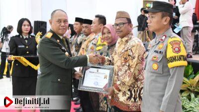 Danrem 133/NW Hadiri Acara Syukuran Peringatan HUT Bhayangkara ke-77 Tahun 2023