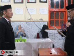 PAW Panwaslu Gantarang Resmi Dilantik, Ini Pesan Ambo Radde