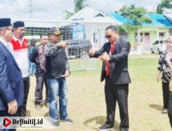 Bupati Thariq Modanggu Cek Persiapan Lapangan Upacara HUT ke-78 RI di Desa Tolongio