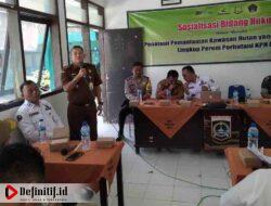 Hutan Berubah Jadi Kebun Tebu, ADM KPH Blitar dan Kejari Blitar Berikan Sosialisasi Hukum Pemanfaatan Kawasan Hutan