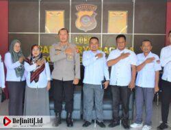Hadapi Pemilu 2024, KPU Kabupaten Gorontalo Silaturahmi ke Mapolres Gorontalo