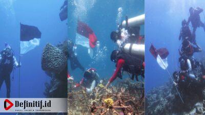 Gandeng Penyelam Profesional, KOMPAK Barrier Reef Botutonuo Monitoring dan Transplantasi Karang