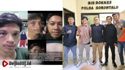‘Agustus Tak Merdeka’, Empat Aktivis Resmi Ditahan Polda Gorontalo