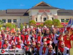 Marching Band SDN 8 Kwandang Menangkan Hadiah Utama dalam Parade Hari Kemerdekaan Gorontalo Utara