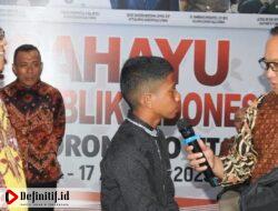 Bupati Thariq Dampingi Dandim 1314/Gorut Beri Apresiasi Siswa SMAN 9 atas Tindakan Patriotiknya