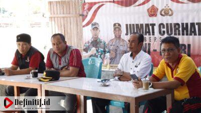 Jumat Curhat, Polres Bulukumba Bersama Komunitas Pejuang Subuh