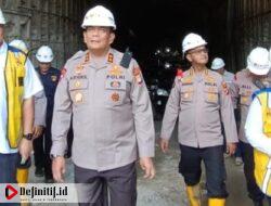Kepala BWS Sulawesi II Bersama Kapolda Gorontalo Tinjau Pekerjaan Proyek Raksasa Bendungan Bulango Ulu
