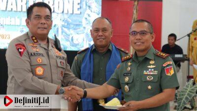 Irjen Pol. Angesta Romanol Yoyol Hadiri Acara HUT ke-5 Korem 133/Nani Wartabone 