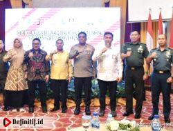 Mewakili Danrem, Kolonel Inf. Prabowo Hadiri Acara Deklarasi Pemilu Damai 2024 Provinsi Gorontalo