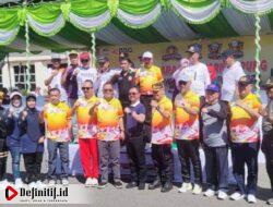 Bupati Gorontalo Utara Thariq Modanggu Resmikan Kejuaraan Antar Kampung Kemenpora 2023