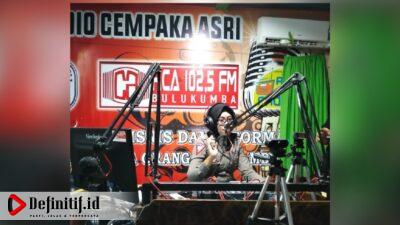 Hari Kelima Operasi Zebra, Satlantas Kembali Imbau Melalui Podcast Siaran Radio