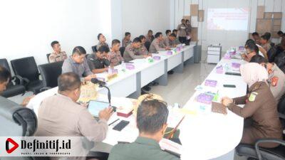 Polres Bulukumba Gelar Rakor Lintas Sektoral, Kesiapan Pengamanan Pemilu