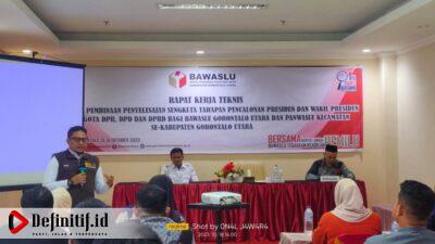 Bawaslu Gorontalo Utara Gelar Raker Teknis Pembinaan Penyelesaian Sengketa Tahapan Pemilu
